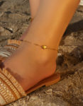 heart anklet