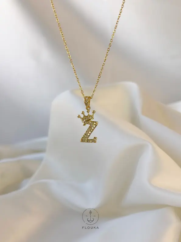 letter Z necklace