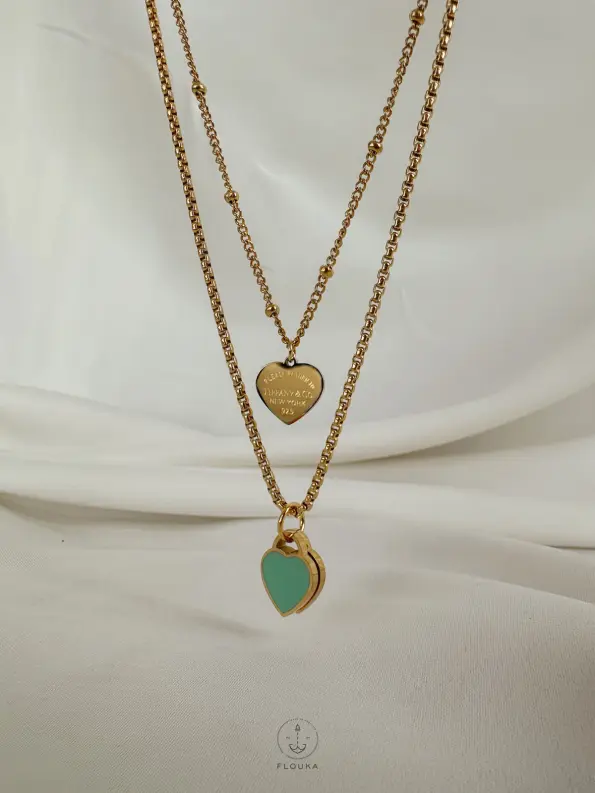 double layer tiffany necklace