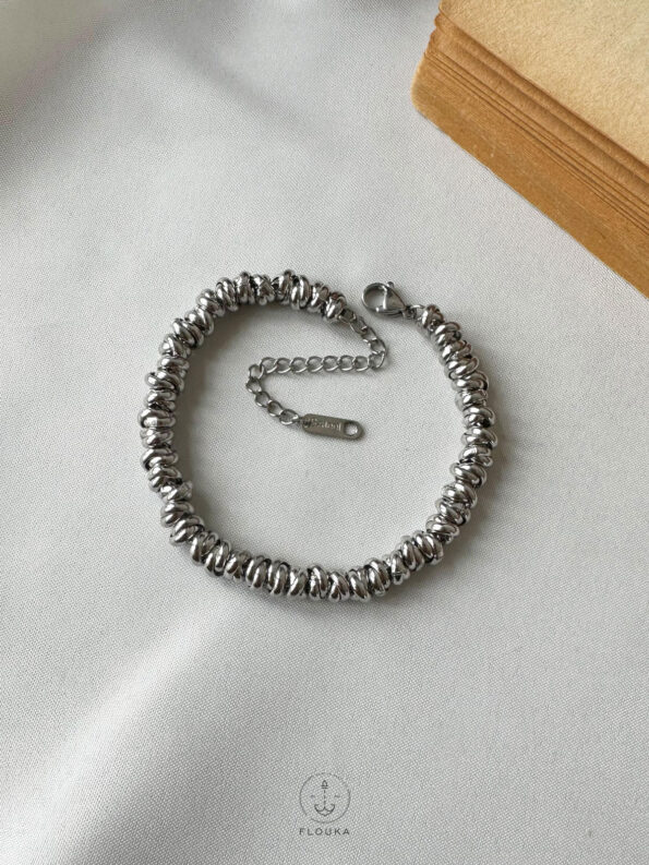 silver bracelet