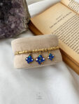 blue vancleef bracelet