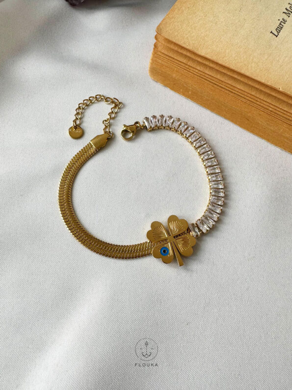 lucky gold bracelet