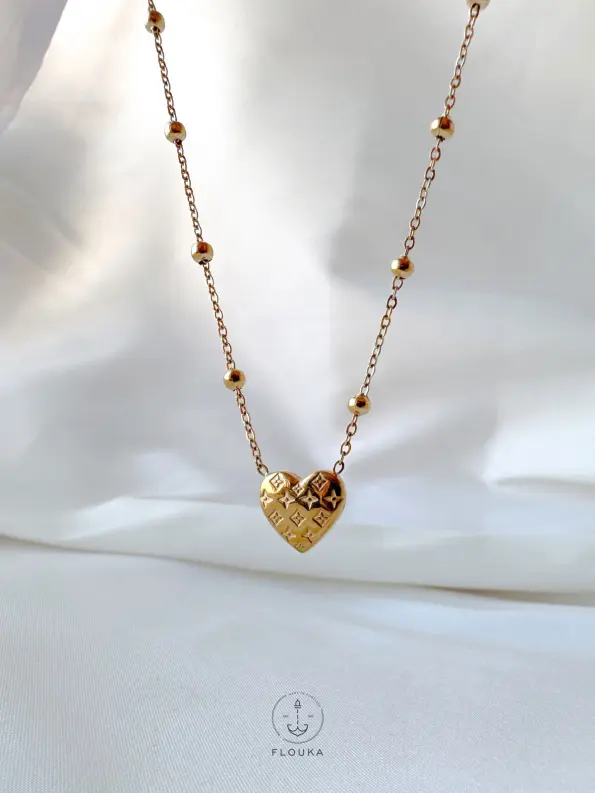 LV heart bracelet
