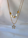 white star necklace