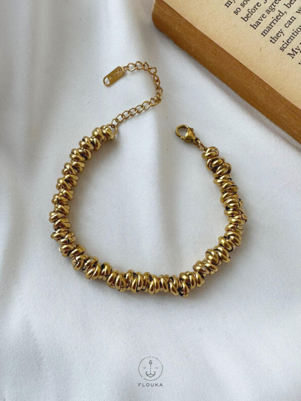 circles gold bracelet