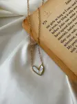 small white crazy heart