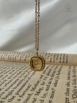 square eye necklace