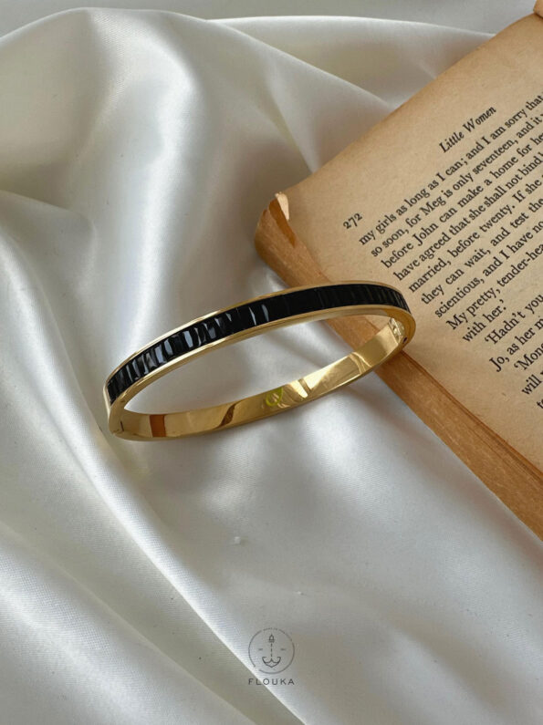 black gold bracelet