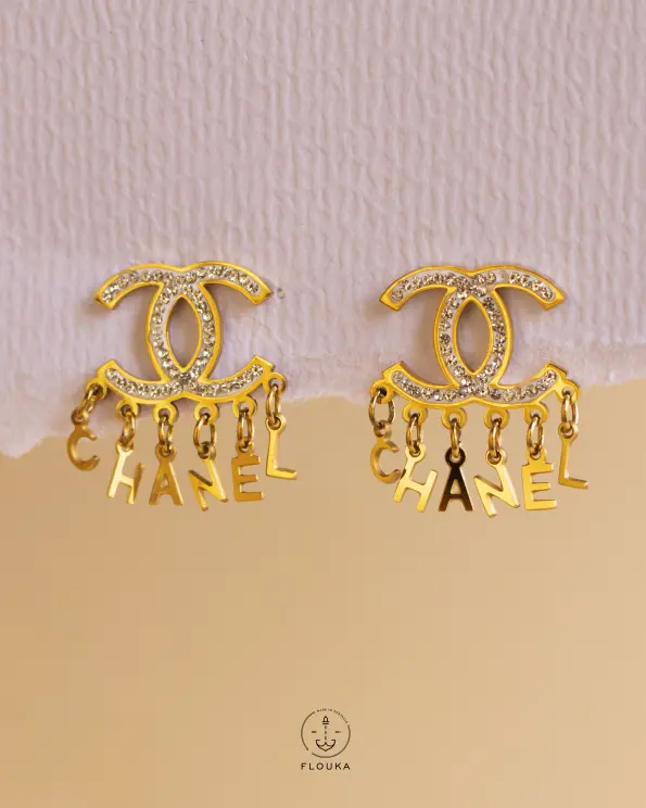 channel earrings