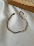 2mm gold tennis bracelet