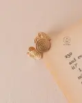 free size flexible gold ring