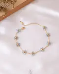 FLOWER ANKLET