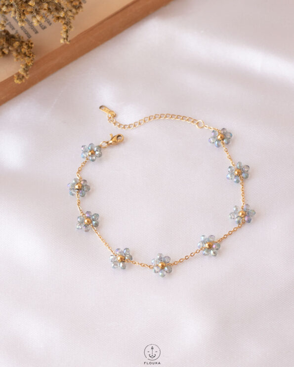 FLOWER ANKLET