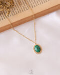 Green necklace