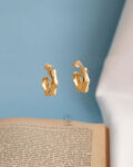 gold plated earrings