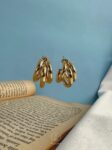 gold plated earrings