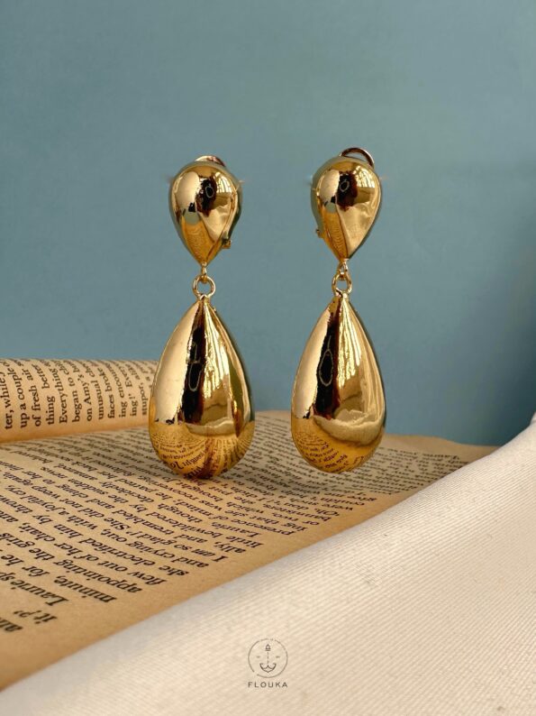 gold plated earrings