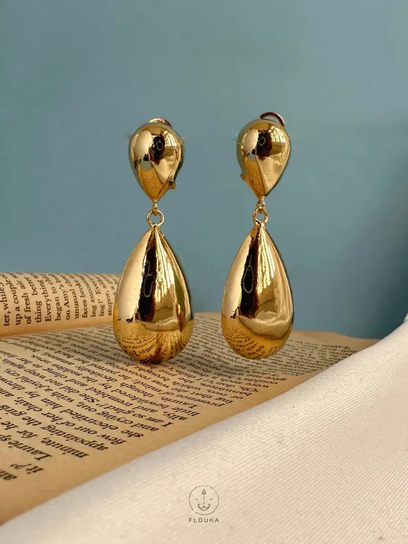 gold plated earrings
