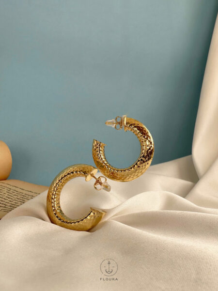 gold plated earrings