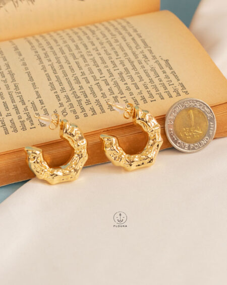 gold plated earrings