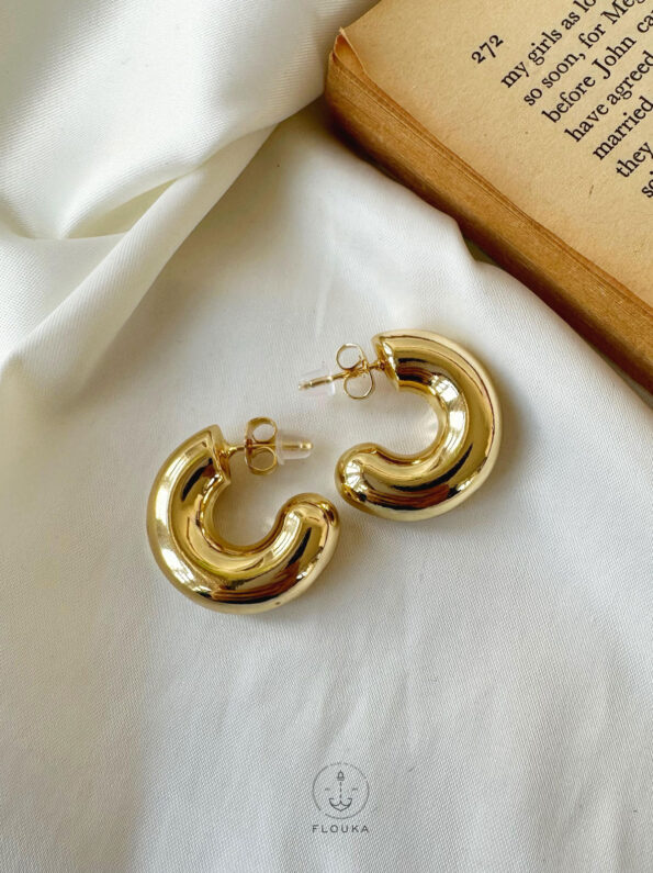 gold plated earrings