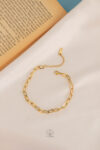 basic chain gold anklet