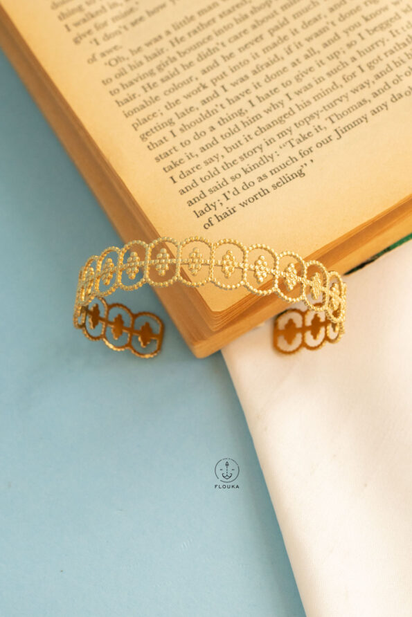 berry gold fileable bracelet