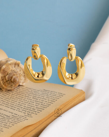 gold plated earrings