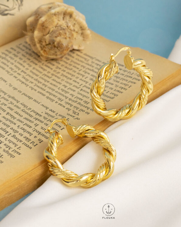 gold plated earrings