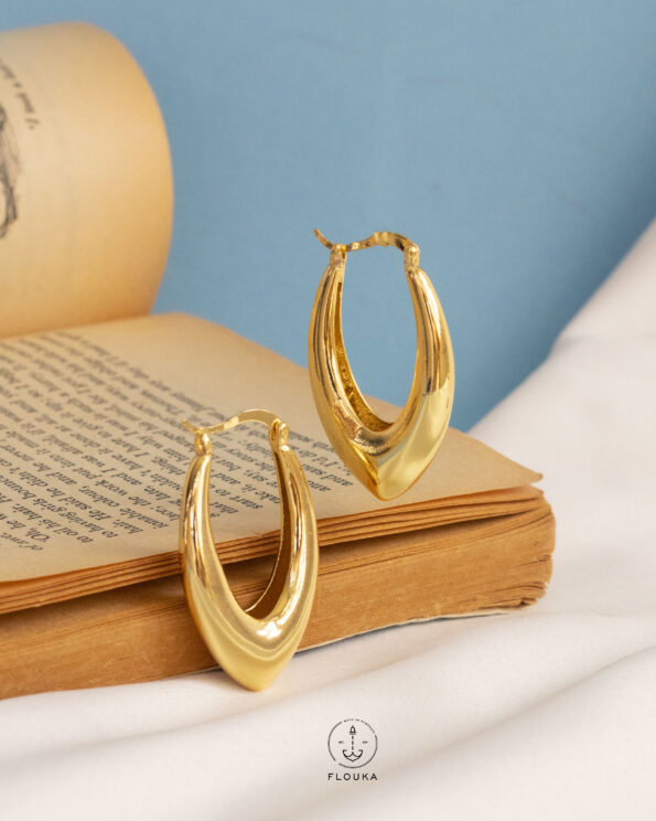 gold plated earrings