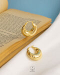 gold plated earrings