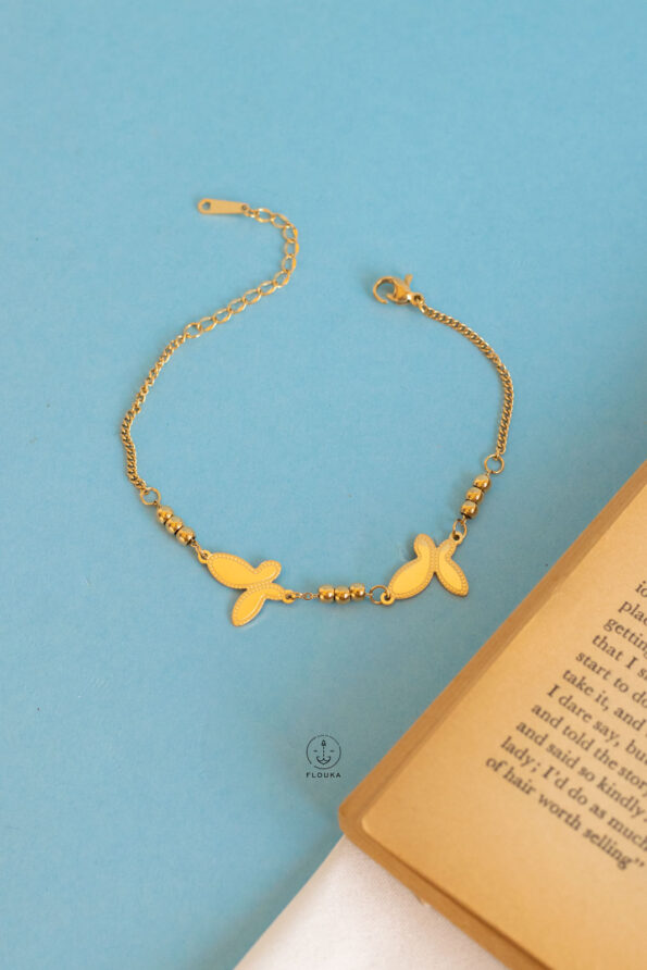 Simple butterfly bracelet