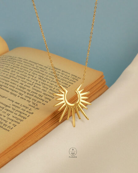 sunshine gold necklace