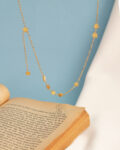 gold stars necklace