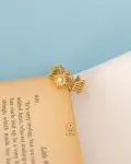 sun shine gold ring