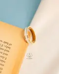 white basic ring