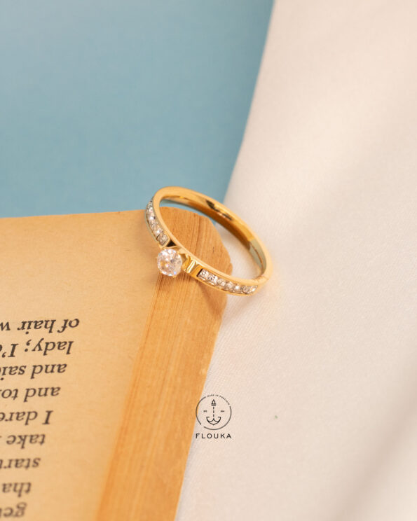 straus promise gold ring