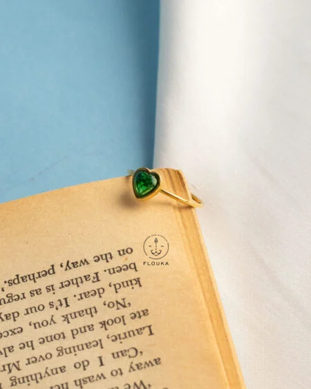 green free size ring