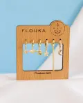 gold plated earrings SET