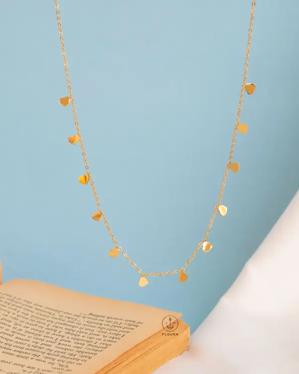 simple heart necklace