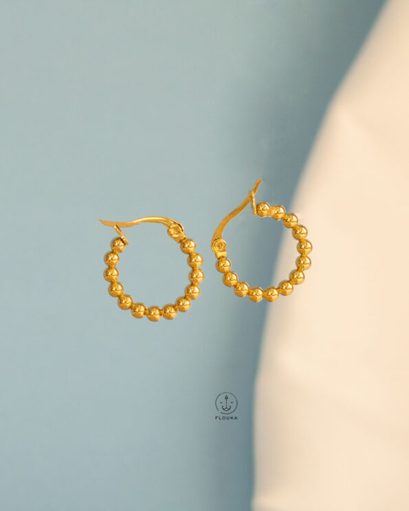 small balls earrings