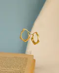 basic gold earrings