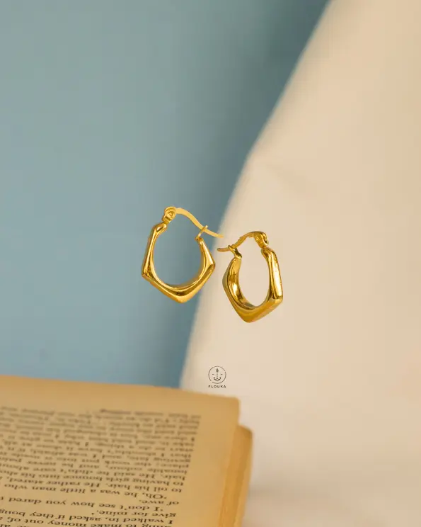 basic gold earrings