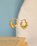 basic gold earrings