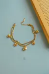double layer heart bracelet