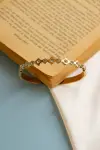 straus Rhombus gold bracelet