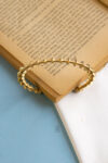 spring gold bracelet