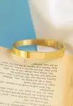diagonals basic gold bracelet