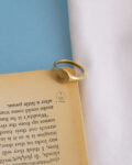 simple gold ring