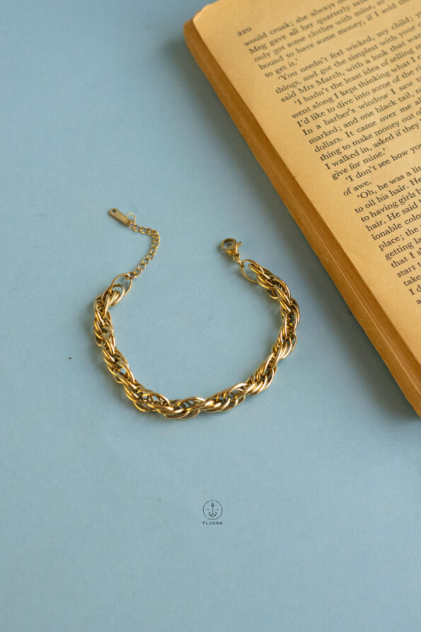 gold Chains bracelet